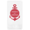 All Anchors Guest Napkins - Full Color - Embossed Edge (Personalized)