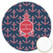 All Anchors Icing Circle - Large - Front