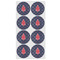 All Anchors Icing Circle - Medium - Set of 8