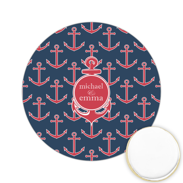 Custom All Anchors Printed Cookie Topper - 2.15" (Personalized)