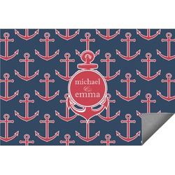 All Anchors Indoor / Outdoor Rug (Personalized)