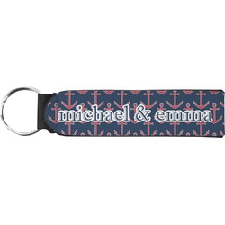 All Anchors Neoprene Keychain Fob (Personalized)