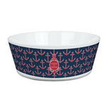 All Anchors Kid's Bowl (Personalized)