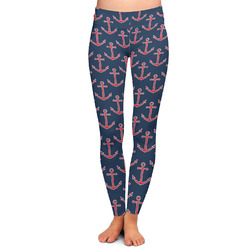 All Anchors Ladies Leggings - Extra Small
