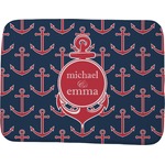 All Anchors Memory Foam Bath Mat - 48"x36" (Personalized)