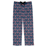 All Anchors Mens Pajama Pants - L