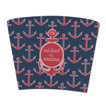 All Anchors Party Cup Sleeve - without bottom (Personalized)