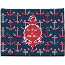 All Anchors Door Mat - 24"x18" (Personalized)