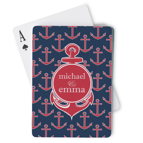 Custom All Anchors Playing Cards (Personalized)