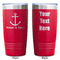 All Anchors Red Polar Camel Tumbler - 20oz - Double Sided - Approval