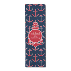 All Anchors Runner Rug - 2.5'x8' w/ Couple's Names