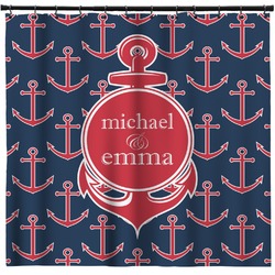 All Anchors Shower Curtain - 71" x 74" (Personalized)