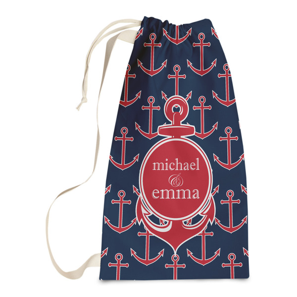 Custom All Anchors Laundry Bags - Small (Personalized)