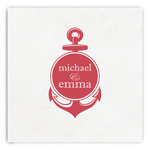 All Anchors Paper Dinner Napkins (Personalized)