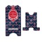 All Anchors Stylized Phone Stand - Front & Back - Large