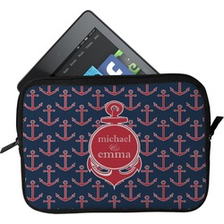 All Anchors Tablet Case / Sleeve - Small (Personalized)