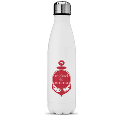 All Anchors Water Bottle - 17 oz. - Stainless Steel - Full Color Printing (Personalized)