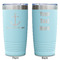 All Anchors Teal Polar Camel Tumbler - 20oz -Double Sided - Approval