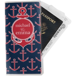 All Anchors Travel Document Holder