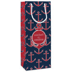 All Anchors Wine Gift Bags - Gloss (Personalized)