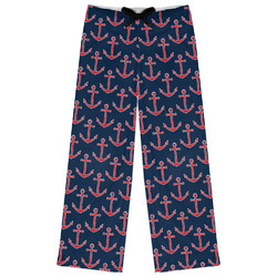 All Anchors Womens Pajama Pants - L