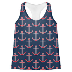 All Anchors Womens Racerback Tank Top