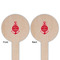 All Anchors Wooden 6" Food Pick - Round - Double Sided - Front & Back