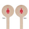 All Anchors Wooden 7.5" Stir Stick - Round - Double Sided - Front & Back