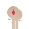 All Anchors Wooden 7.5" Stir Stick - Round - Single Sided - Front & Back