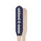 All Anchors Wooden Food Pick - Paddle - Single Sided - Front & Back