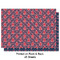 All Anchors Wrapping Paper Sheet - Double Sided - Front