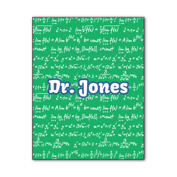 Custom Equations Wood Print - 11x14 (Personalized)