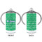 Equations 12 oz Stainless Steel Sippy Cups - APPROVAL