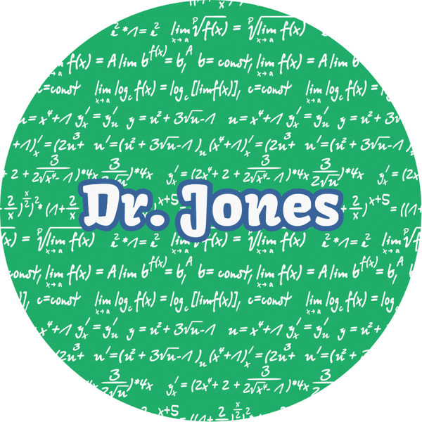 Custom Equations Multipurpose Round Labels - 3" (Personalized)