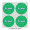 Equations 4" Multipurpose Round Labels - Sheet