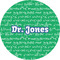 Equations 4" Multipurpose Round Labels - Single Sticker