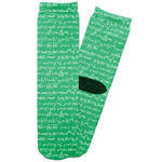 Equations Adult Crew Socks