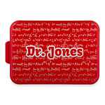 Equations Aluminum Baking Pan with Red Lid (Personalized)