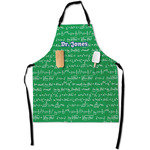 Equations Apron With Pockets w/ Name or Text