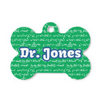 Equations Bone Shaped Dog ID Tag - Small (Personalized)