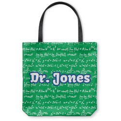 Equations Canvas Tote Bag - Large - 18"x18" (Personalized)