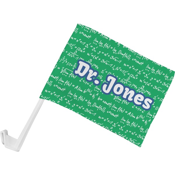 Custom Equations Car Flag - Small w/ Name or Text