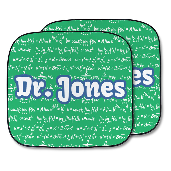 Custom Equations Car Sun Shade - Two Piece (Personalized)