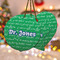 Equations Ceramic Flat Ornament - PARENT