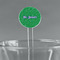 Equations Clear Plastic 7" Stir Stick - Round - Main