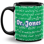 Equations 11 Oz Coffee Mug - Black (Personalized)