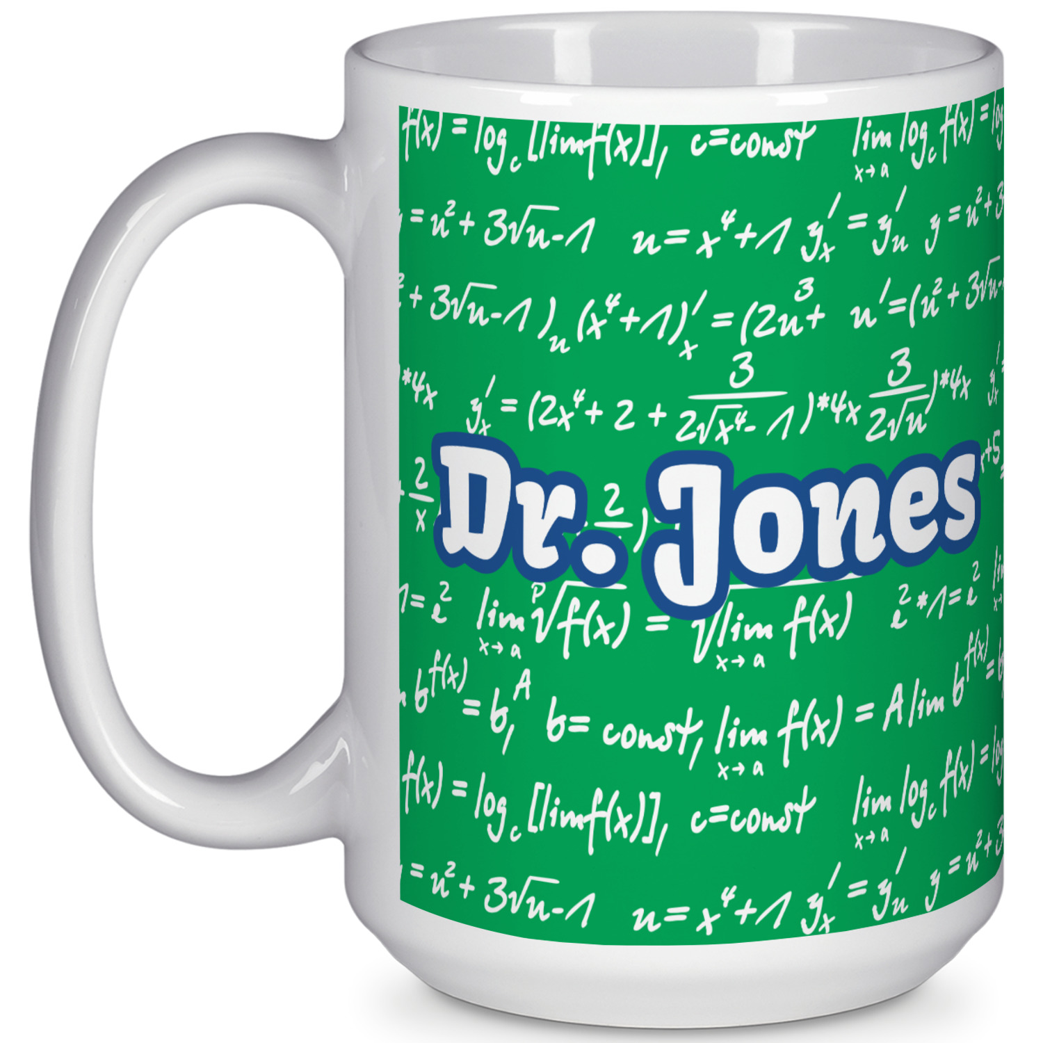 Equations 15 Oz Coffee Mug - White (Personalized ...