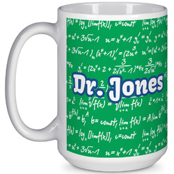 Equations 15 Oz Coffee Mug - White (Personalized)