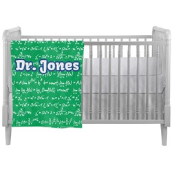 Equations Crib Comforter / Quilt (Personalized)