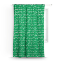 Equations Curtain Panel - Custom Size